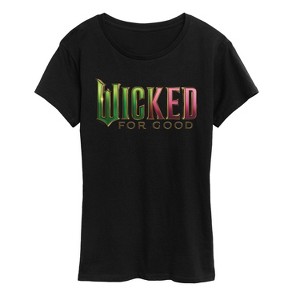 Women's - Wicked - For Good Logo Short Sleeve Graphic T-Shirt - 1 of 4