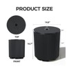 FONTOI Umbrella Base, Movable Umbrella Base, Portable Umbrella Base for Patio Garden, Black, 14.8"*16.7"*14.8" - 3 of 4