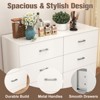 SUGIFT 6 Drawer Dresser White Double Dresser for Bedroom, White - 4 of 4