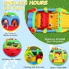 HOMDOX 18x8.2FT Large Inflatable Bounce House for Kids 3-12, Blow up Obstacle Course w/Dual Slide, Dual Tunnels, Obstacle Climbing, Jump Bouncy Castle - 4 of 4