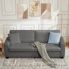83 Inch Modern 3 Seater Sofa with Deep Seats, Comfortable Cloud Couch for Living Room, Bedroom, Office - 3 of 4