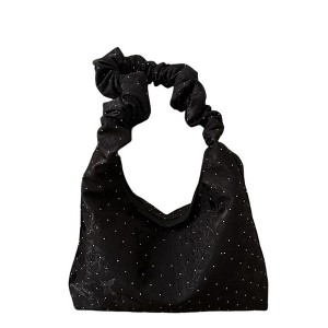 Alilang Shoulder Bag with Zipper Closure for Everyday Use - Black