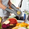 Racxily 1 Pair Magic Silicone Brush Dishwashing Gloves Cleaning Sponge Pet Scrubber Heat Resistant Wash Gloves - 3 of 4