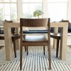 Plank+Beam Modern Dining Chair Set of 2, Solid Wood Chairs for Kitchen, Office, Living Room - 3 of 4