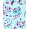 Dreamworks Gabby's Dollhouse Pandy Paws Cakey Cat MerCat Girls Fleece Pullover Hoodie Toddler to Big Kid - image 3 of 4