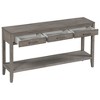NicBex Console Table with 3 Drawers Contemporary Entryway Table with 1 Shelf Narrow Side Table for Entryway, Hallway, Living Room, Foyer - 4 of 4
