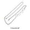 Unique Bargains Women's Star Waist Chain Silver Tone 1 Pc - 3 of 4