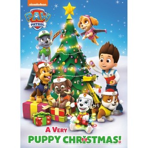 A Very Puppy Christmas! (Paw Patrol) - by  Golden Books (Paperback) - 1 of 1