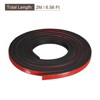 Unique Bargains Solid Rubber Adhesive Gasket Crafts Protection Seal Strips - 2 of 4