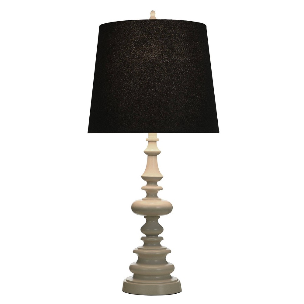 Photos - Floodlight / Street Light Poly Table Lamp Cream Finish - StyleCraft