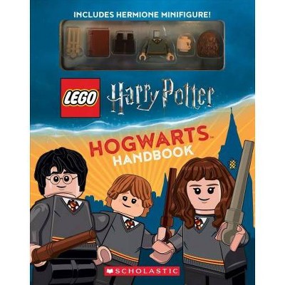 Lego Harry Potter Hogwarts Handbook With Hermione Minifigure -  by Jenna Ballard (Paperback)