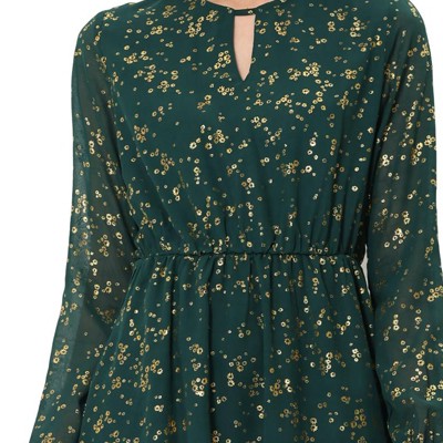 green-floral