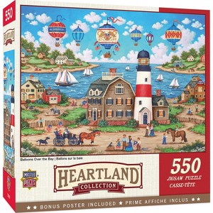 MasterPieces Inc Ballons over the Bay 550 Piece Jigsaw Puzzle - 1 of 4