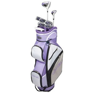 GolfGirl FWS3 Ladies Petite Golf Clubs Set with Cart Bag, All Graphite, Right Hand - 1 of 4