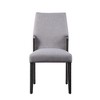 21" Seat Height Fabric Armless Side Chair with Foam-Filled Medium-Firm Cushion (Set of 2) - 4 of 4