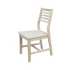 International Concepts Set of Two Aspen Slat Chairs - 3 of 4