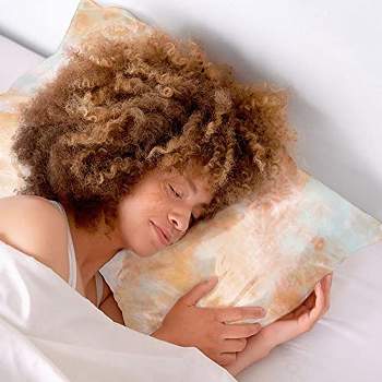 Casper Sleep Silk Pillowcase & Sleep Mask Set, King, Oatmilk