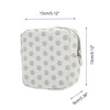 Unique Bargains Versatile Square Dots Travel Makeup Bag 1 Pc - 2 of 4