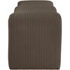 Meridian Furniture,Willow Corduroy Fabric Bench - 4 of 4