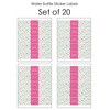 Big Dot of Happiness Let's Go Glamping - Camp Glamp Party or Birthday Party Water Bottle Sticker Labels - Set of 20 - 3 of 4