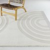 Balta Rugs Ira Geometric Premium Carved Pattern Rectangle Kids' Area Rug Off-White - 2 of 4