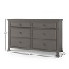 Child Craft 6-Drawer Westgate Dresser, Plenty of Storage, Anti-Tip Kit Included to Prevent Tipping, Baby Safe Finish, Fully Assembled - 3 of 4