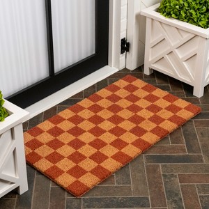 JONATHAN Y Peater Classic Casual Commercial Natural Coir Area Rug - 1 of 4