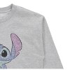 Ladies Lilo and Stitch Sweatshirt - Ladies Classic Lilo and Stitch Rhinestone Crewneck Sweatshirt - 4 of 4