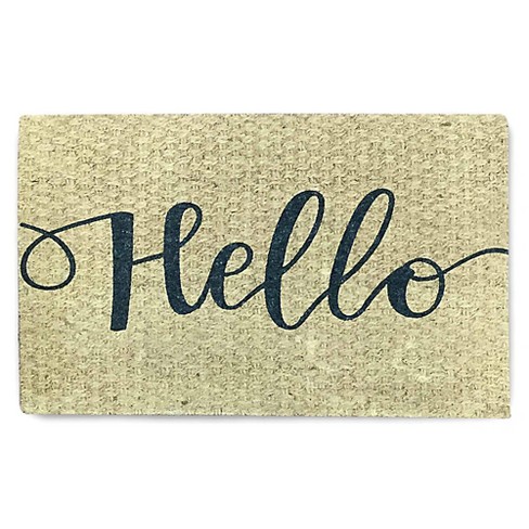 J&V Textiles Home Outdoor Coir Doormat 18 x 30