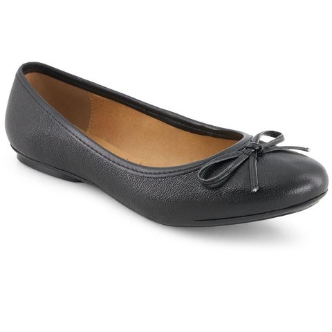 Обувь Andrea Women's Ballet Flats With Bow 36064 Black 9