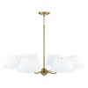 Capital Lighting Welsley 6 - Light Chandelier in  Aged Brass - image 2 of 4