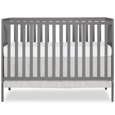 Image of Dream On Me Greenguard Gold & JPMA Certified Synergy 5 in 1 Convertible Crib, Steel Grey