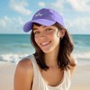 Dalix Salty Embroidered Cotton Beach Baseball Cap Adjustable Dad Hat Womens - 2 of 4