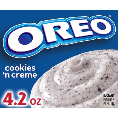 JELL-O Oreo Cookies 'n Creme Instant Pudding & Pie Filling Mix - 4.2oz