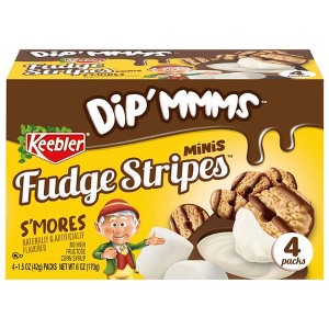 Keebler Fudge Stripe Minis Dip'MMMs - 6oz/4ct - 1 of 4