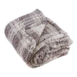 50"x60" Farmhouse Woven Throw Blanket With Fringe Stone - Design ...