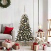 vidaXL ArtificialChristmasTree with Stand Green 68 x 68 x 120 cm PVC - 2 of 4