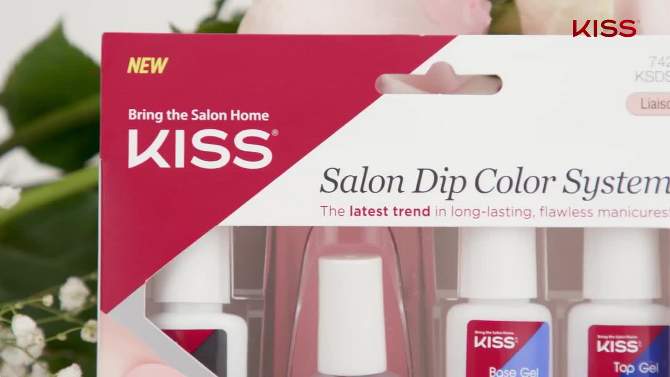 KISS Salon Dip Color Palette - Rose Garden - 4ct, 2 of 7, play video