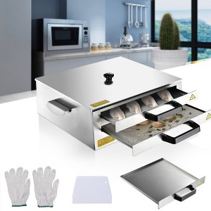 WeChef 2 Layer Cheung Fun Steamers Rice Noodle Roll Steamer Machine Stainless Steel Extra Tray Dimsum - 1 of 4