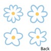 Big Dot of Happiness Blue Daisy Flowers - Decorations DIY Floral Party Essentials - Set of 20 - 3 of 4