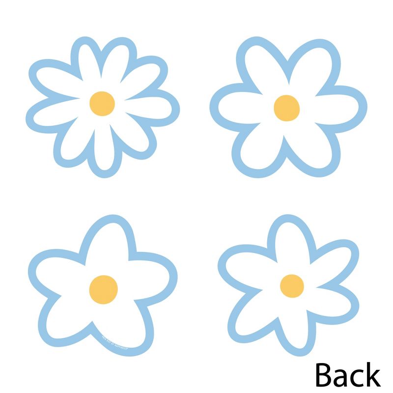 Big Dot of Happiness Blue Daisy Flowers - Decorations DIY Floral Party Essentials - Set of 20, 3 of 7