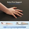 Dyonery Extra Firm Mattress Topper Twin Size 3 Inch, Pain Relieving Foam Bed Topper, Gel Memory Foam&High-Density Foam Mattress Pad - 4 of 4