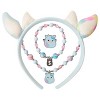 Squishmallows Headbands with Ears & Jewelry Set for Girls - 4pc Dress Up Gift Set Squishmallows Accessories - 2 of 4