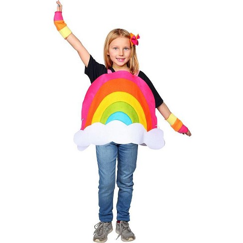 Dress Up America Rainbow Costume - Medium/large : Target