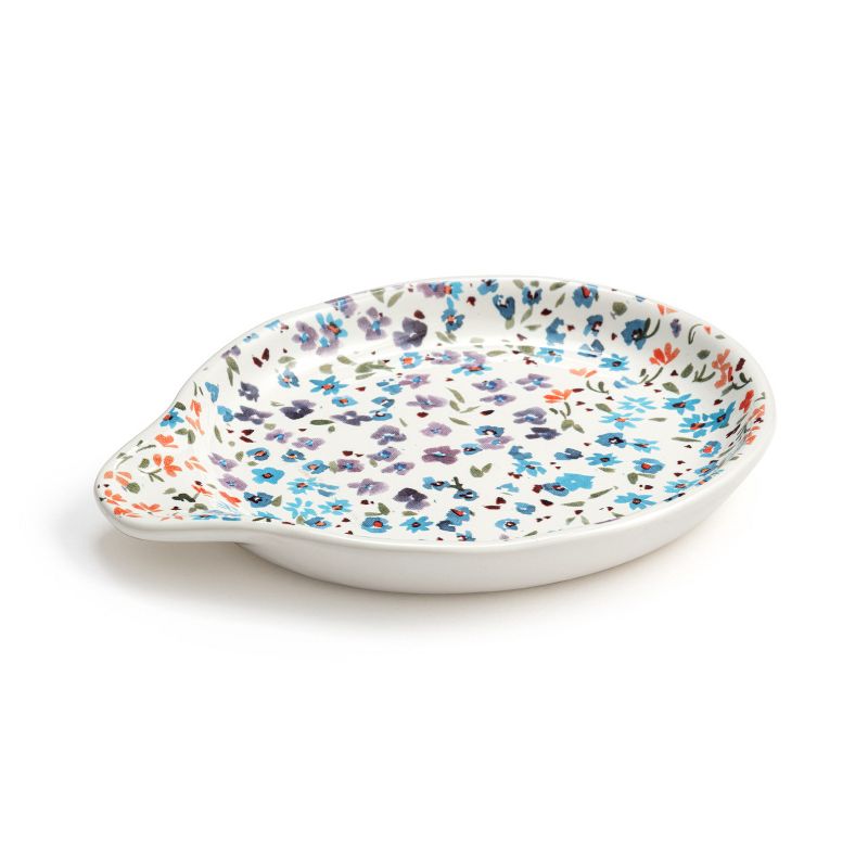 DEMDACO Tiny Floral Spoon Rest, 4 of 6