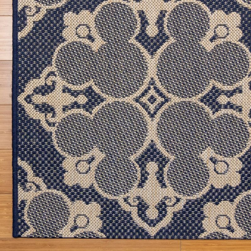 Mickey Mouse & Friends Medallion Outdoor Rug Navy, 3 of 5