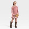 Girls' Bubble Hem Skirt - Cat & Jack™ - 3 of 3