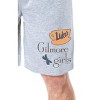 Gilmore Girls Mens' Luke's Diner Logo TV Show Series Sleep Pajama Shorts Grey - 2 of 3