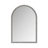 CAVINAS Retro Bathroom Mirror,Antique Silver Vanity Mirror,Wall Mirror with Iron Frame,Bathroom and Living Room Decor - 3 of 4