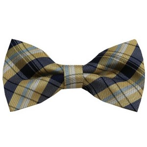Men's Plaid Color 2.75 W And 4.75 L Inch Pre-Tied adjustable Bow Ties - 1 of 3